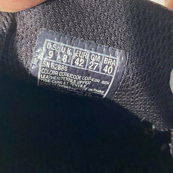 Sketchers Black Romelo Lace Up Sneakers 9 - Picture 8 of 10